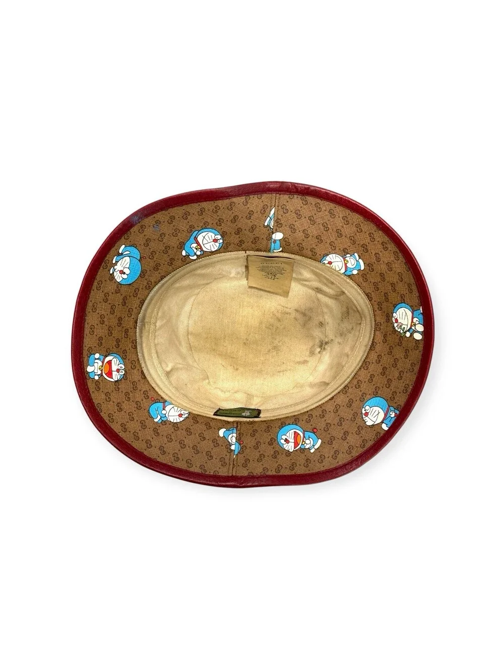 Authentic Gucci Doraemon Collaboration Bucket Hat Limited Edition Size XL